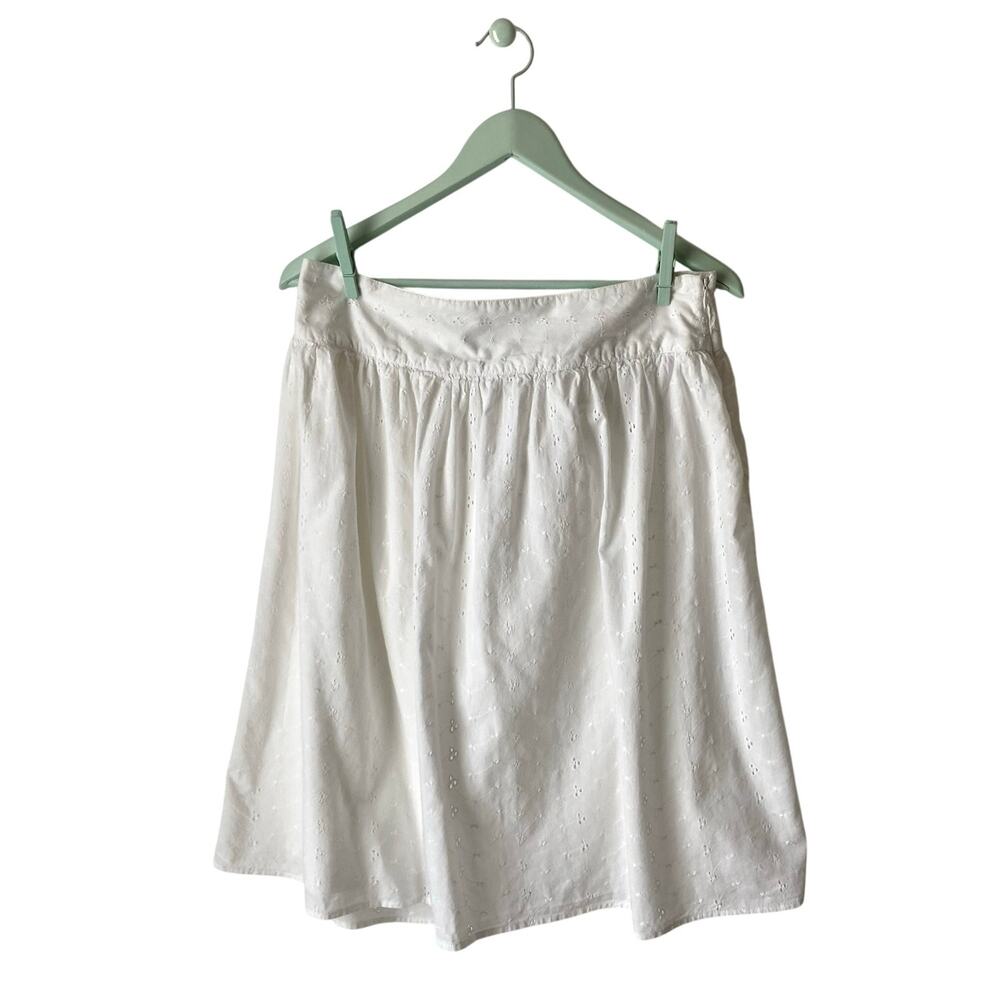 Merona Embroidered A-Line Skirt Size 6